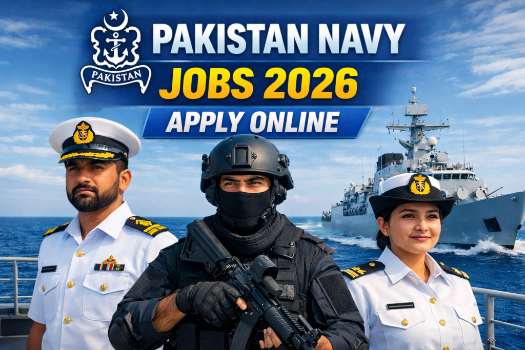 Pakistan Navy New Jobs 2026 Apply Online