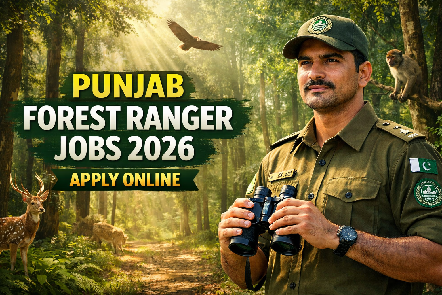 Jobs in Punjab Forest Ranger 2026 apply online
