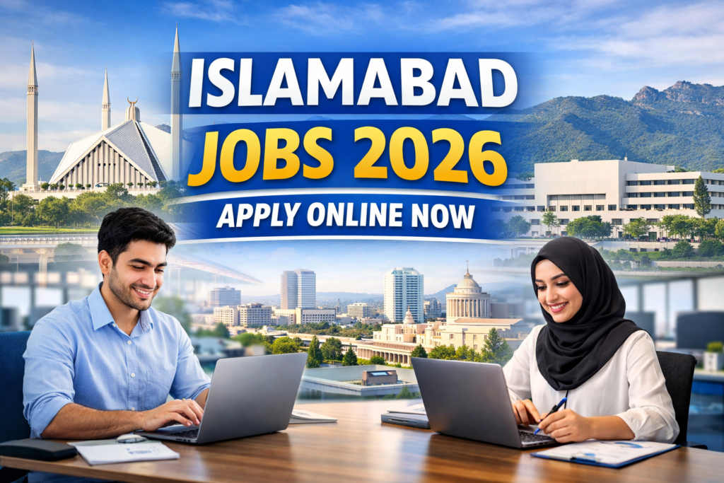 Islamabad New Jobs 2026 Online Apply Online
