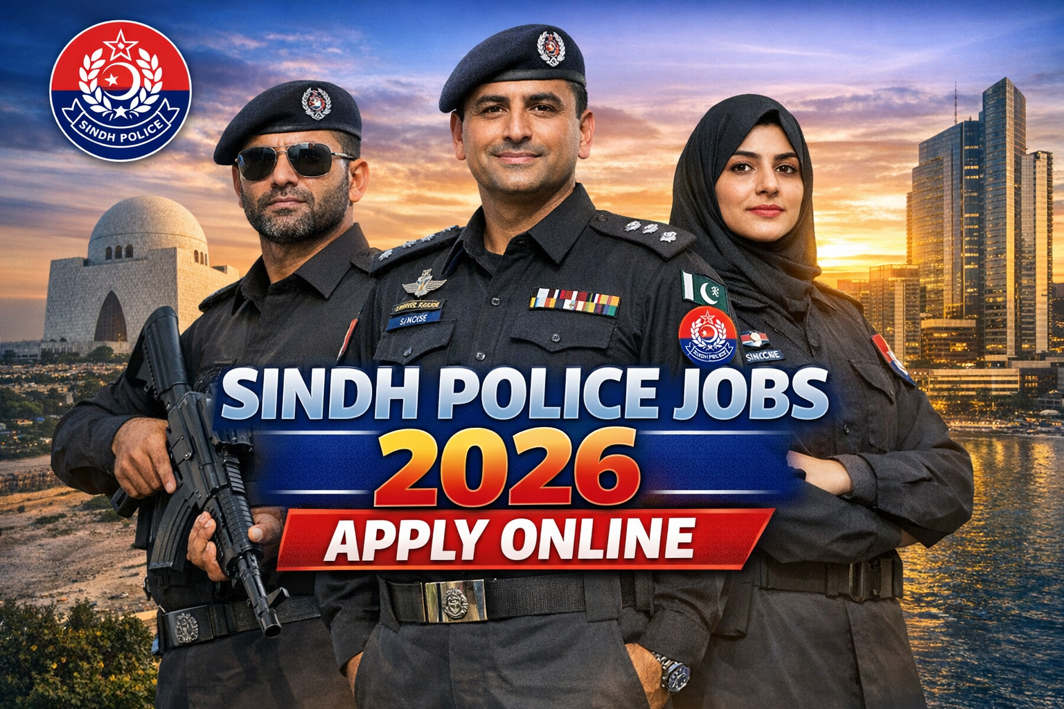 Sindh Police New Jobs 2026 Apply Online